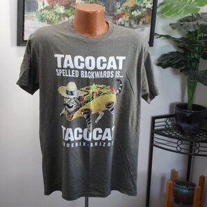Taco Cat T-Shirt - Size Large Men's - Phoenix Arizona
